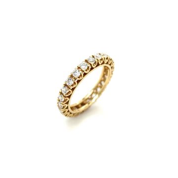 Δαχτυλίδι γυναικείο, χρυσός K14 (585°) με ζιργκόν