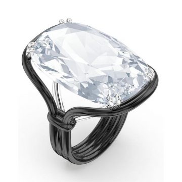 SWAROVSKI Δαχτυλίδι Harmonia Κρύσταλλο μεγάλου μεγέθους,size 55, Λευκό, 5600946