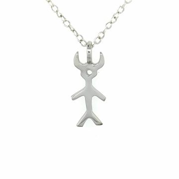 Taurus Zodiac Pendant (April 21 – May 20), silver (925°), (chain not included)