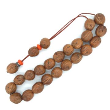 KOMBOLIOS Aromatic fruit with jasmine aroma, brown, 21 beads