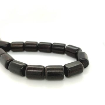 Kombolois  Ebony -21 beads- with tassel
