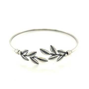 Women’s bracelet, silver (925°), Olive Tree leaves