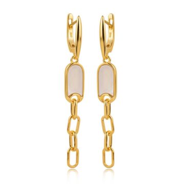 JOOLS Women’s earrings,Gold- plated Silver (925°),SE2436G-1.2