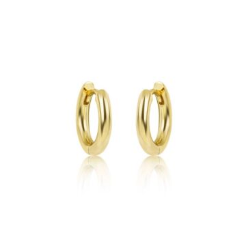 JOOLS Women’s hoop earrings, gold-plated silver (925°), SY-371086-E.2