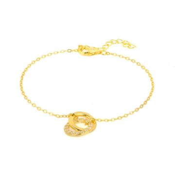 JOOLS Women’s bracelet, gold-plated silver (925 °), CSB8730.1