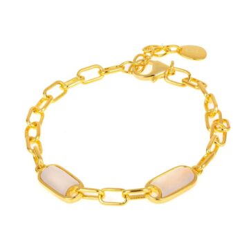 JOOLS Women’s bracelet, gold-plated silver (925 °), SB2436G-1.2