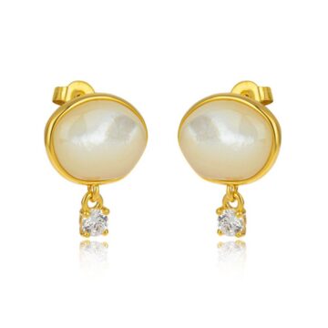 JOOLS Women’s earrings , Gold-Plated Silver (925°), SE2374-1.2