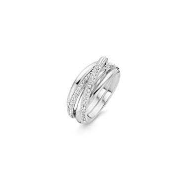 TI SENTO Δαχτυλίδι γυναικείο, ασήμι (925°), 12056ZI