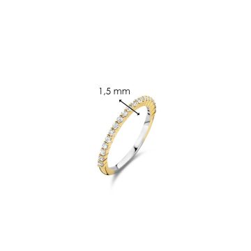 TI SENTO Δαχτυλίδι γυναικείο, ασήμι (925°), 12268ZY