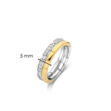 TI SENTO Δαχτυλίδι γυναικείο, ασήμι (925°), 12271ZY