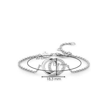 TI SENTO Women’s bracelet, silver (925°), 2790ZI