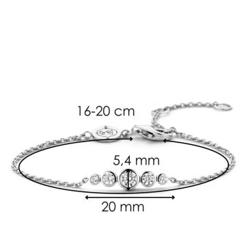 TI SENTO Women’s bracelet, silver (925°), 2887ZI