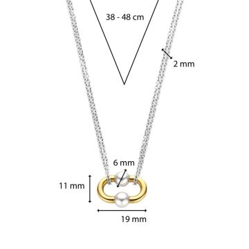 TI SENTO Women’s necklace, silver (925°), 34018YP