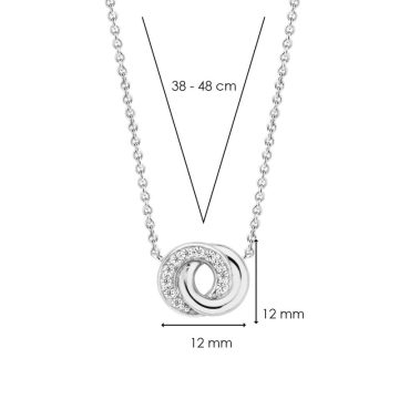 TI SENTO Women’s necklace, silver (925°), 3915ZI