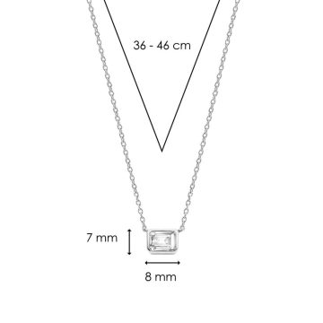 TI SENTO Women’s necklace, silver (925°), 3998ZI