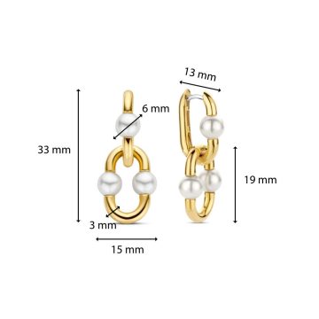TI SENTO Women’s earrings, silver (925°), 7916YP