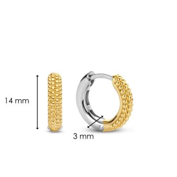 TI SENTO Women’s earrings hoops, silver (925°),7894SY