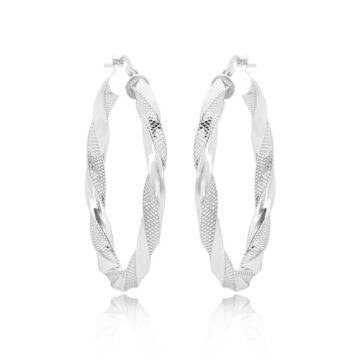 JOOLS Women’s hoop earrings , Silver (925°), OR0008