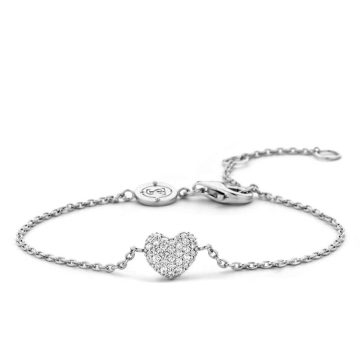 TI SENTO Women’s bracelet heart, silver (925°), 2885ZI