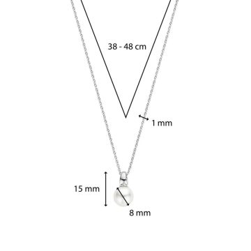 TI SENTO Women’s necklace, silver (925°), 34037PW