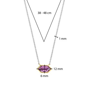 TI SENTO Women’s necklace, silver (925°), 34041PU