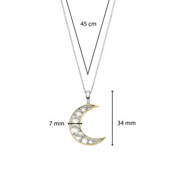 TI SENTO Women’s necklace, silver (925°), 6724MW