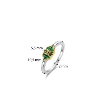 TI SENTO Δαχτυλίδι γυναικείο, ασήμι (925°), 12311MA