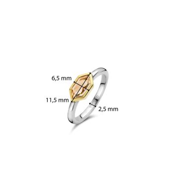 TI SENTO Δαχτυλίδι γυναικείο, ασήμι (925°), 12312NU