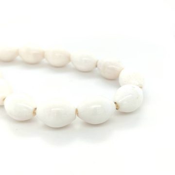 Kombolois camel bone white, (21 beads) with the 4 elements of nature and an evil eye
