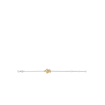 TI SENTO Βραχιόλι γυναικείο φίδι, ασήμι (925°), 2904SY