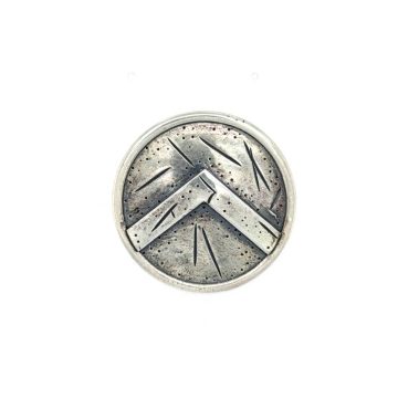 Pendant, Silver (925°), Spartan Shield