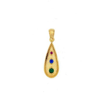 Women’s pendant Byzantine, gold Κ9 (375°)