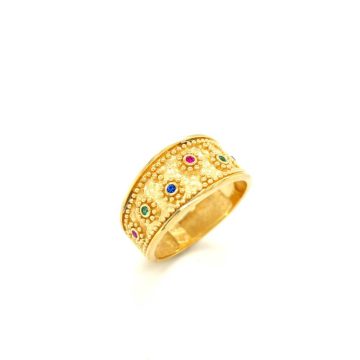 Women’s ring  Byzantine, gold Κ9 (375°)