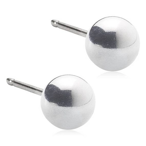 Blomdahl Silver Titanium mm Ball C L