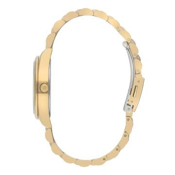 SLAZENGER Women’s watch with gold-plated metal bracelet SL.09.2063.4.03