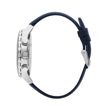 SLAZENGER Men’s watch with blue leather strap SL.09.2237.2.02