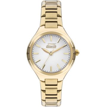 SLAZENGER Γυναικείο ρολόι με χρυσό μεταλλικό μπρασελέ SL.09.2254.3.03