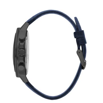 SLAZENGER Men’s watch with blue leather strap SL.09.2293.2.03