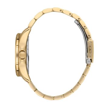 SLAZENGER Γυναικείο ρολόι με επίχρυσο μεταλλικό μπρασελέ SL.09.6542.4.05