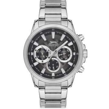 SLAZENGER Men’s watch with silver metal bracelet SL.09.6565.2.01