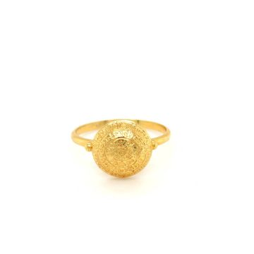 Women’s ring, gold K14 (585°), Disc of Phaistos