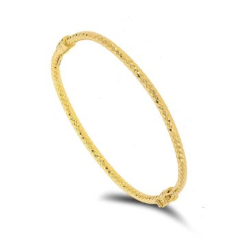 JOOLS Women’s bracelet/handcuff, gold-plated silver (925°), BR3TVPN6GP