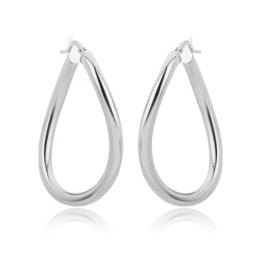 JOOLS Women’s hoop earrings, silver (925°), LS30VGRH