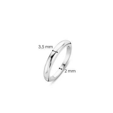 TI SENTO Δαχτυλίδι γυναικείο, ασήμι (925°), 12104SI