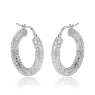 JOOLS Women’s hoop earrings, silver (925°), P415RH