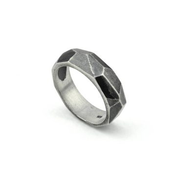Men’s ring, Silver (925°)  with oxidation