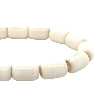 Kombolois camel bone white, 33 beads