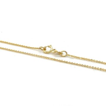 Chain, gold K9 (375°), 40 cm