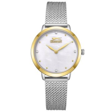 SLAZENGER Women’s watch with silver metal bracelet SL.09.2397.3.05