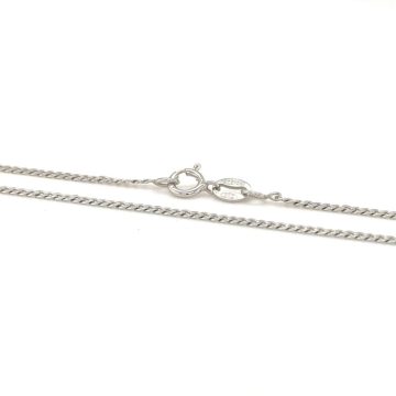 Chain gourmet, silver (925°), 50 cm